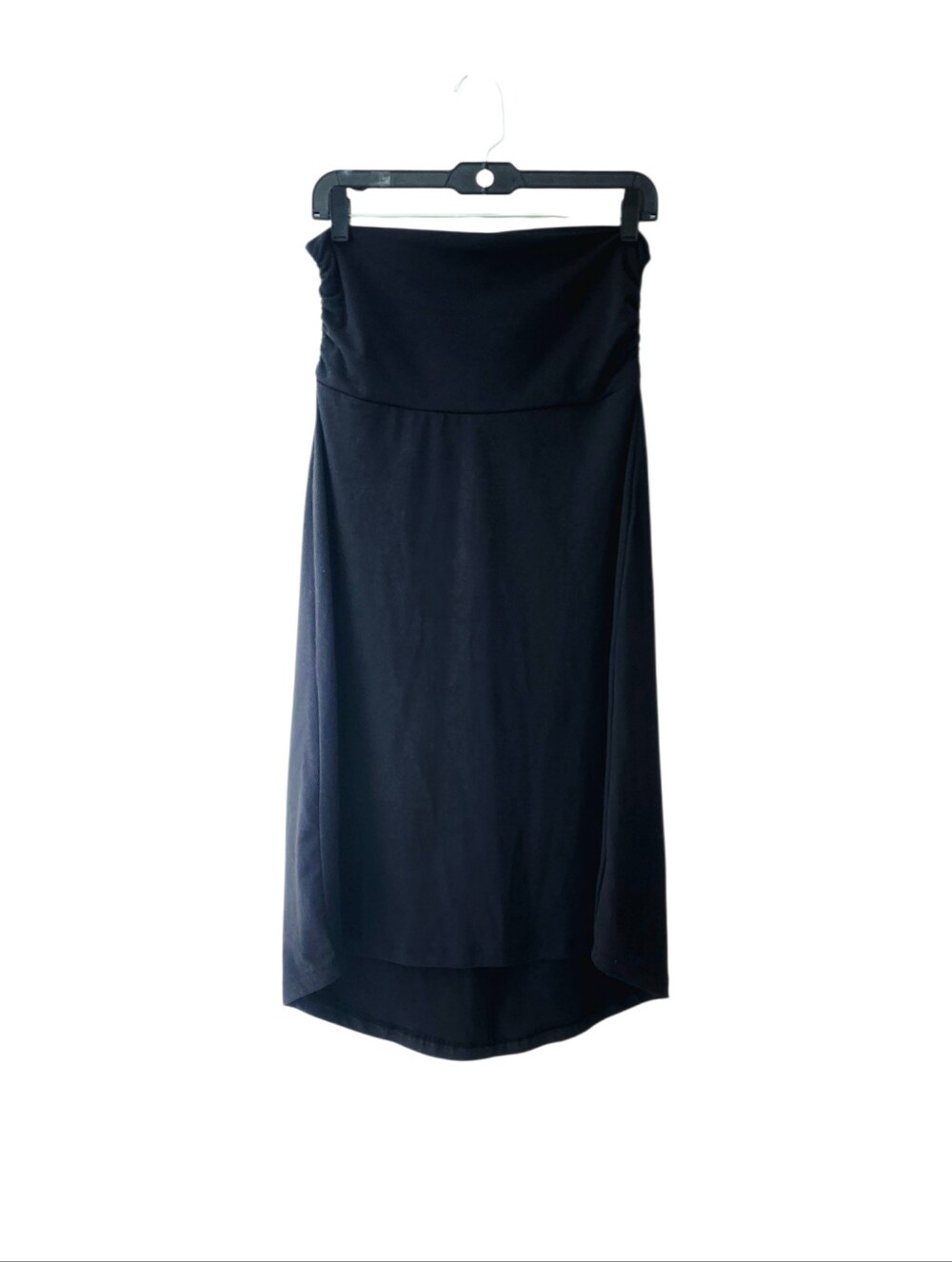 Black Strapless Dress